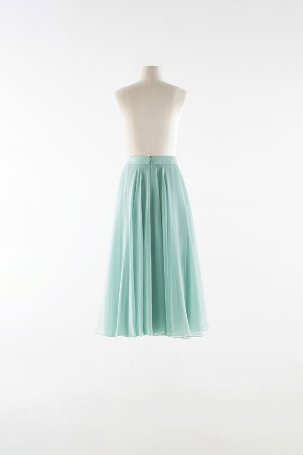 Midi Skirt in Chiffon