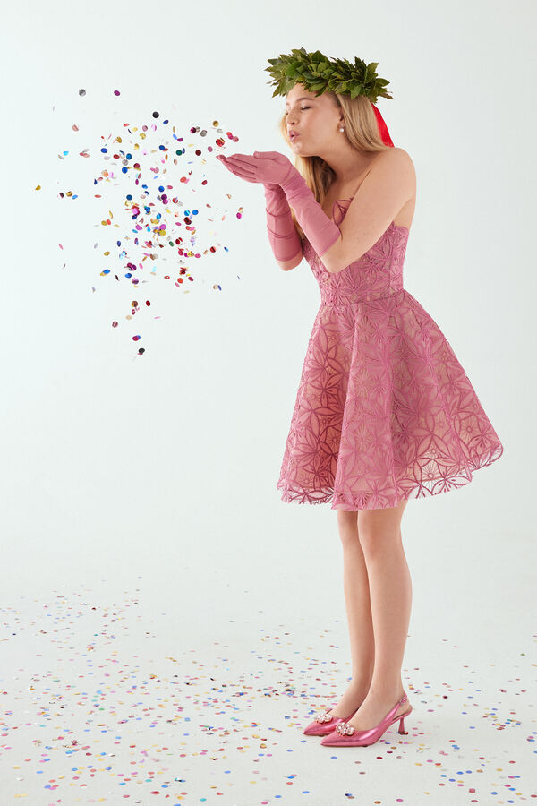 Short Dress Occhio di Tigre