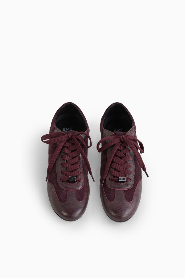 Leather sneakers