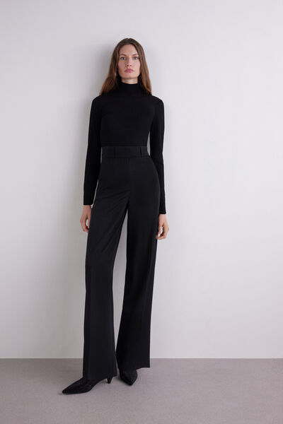 Straight-leg trousers