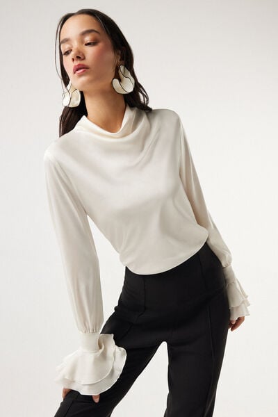 Camicia in raso