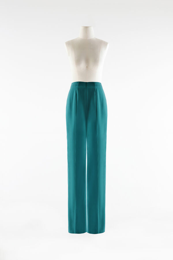 Pantalone in satin