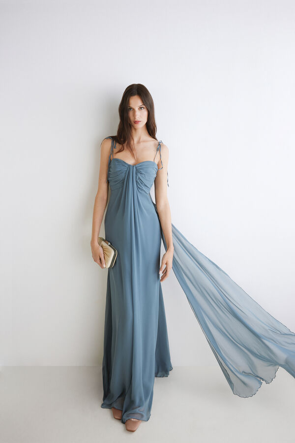: Robe longue Rododendro