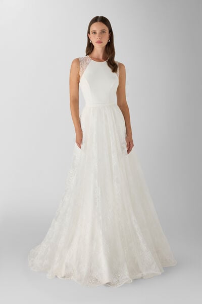 Chantilly lace skirt