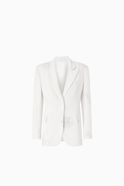 Blazer con ricami
