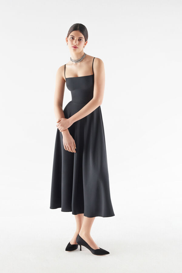 Midi-Kleid Auge
