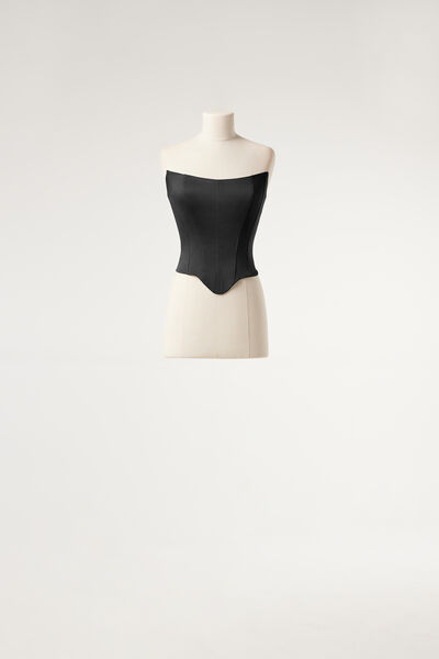 Bustier aus Satin