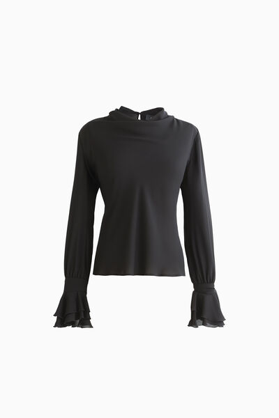 Camicia in georgette