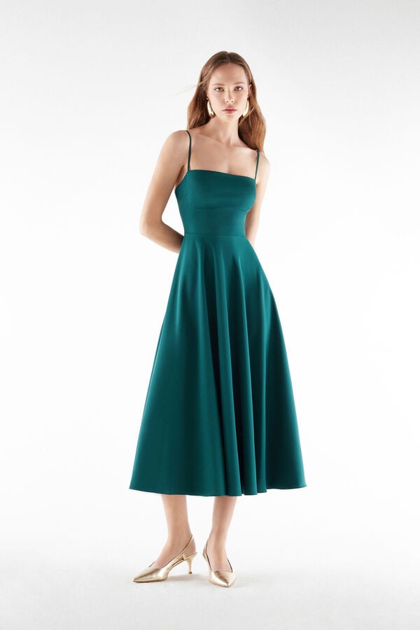 Midi-Kleid Auge