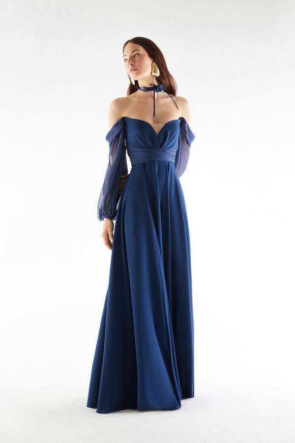 Vestido Largo Lapislazzuli