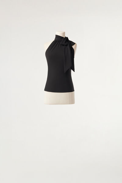Camicia con fiocco