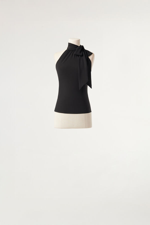 Camicia con fiocco