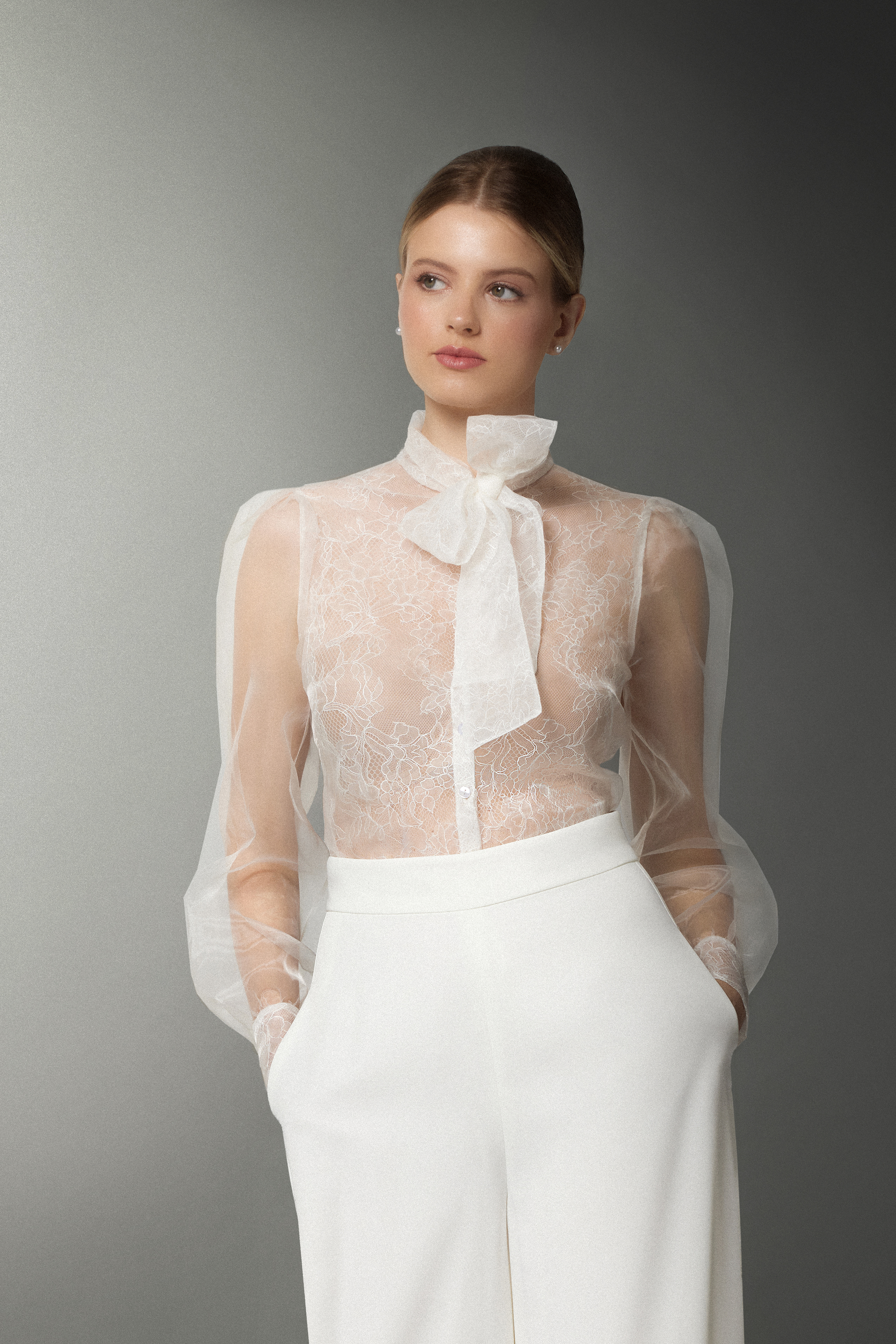 Camicia Da Notte In Raso A Maniche Lunghe Con Pizzo E Fiocco – Elegante E Comoda, Sopra Al Ginocchio, Perfetta Per Casa E Carnevale